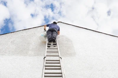 Peinture extérieure à Ermenonville — façades et ravalement